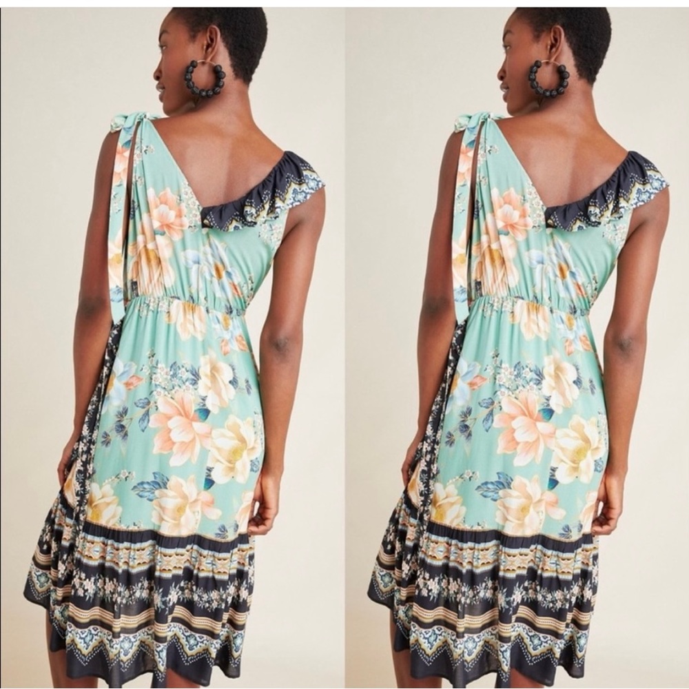 NWT Farm Rio Monica Wrap Midi Dress